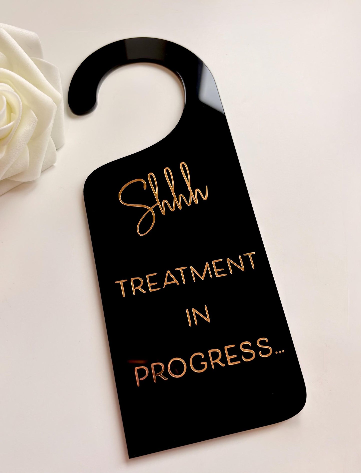 Treatment In Progress Door Hanger | Session In Progress