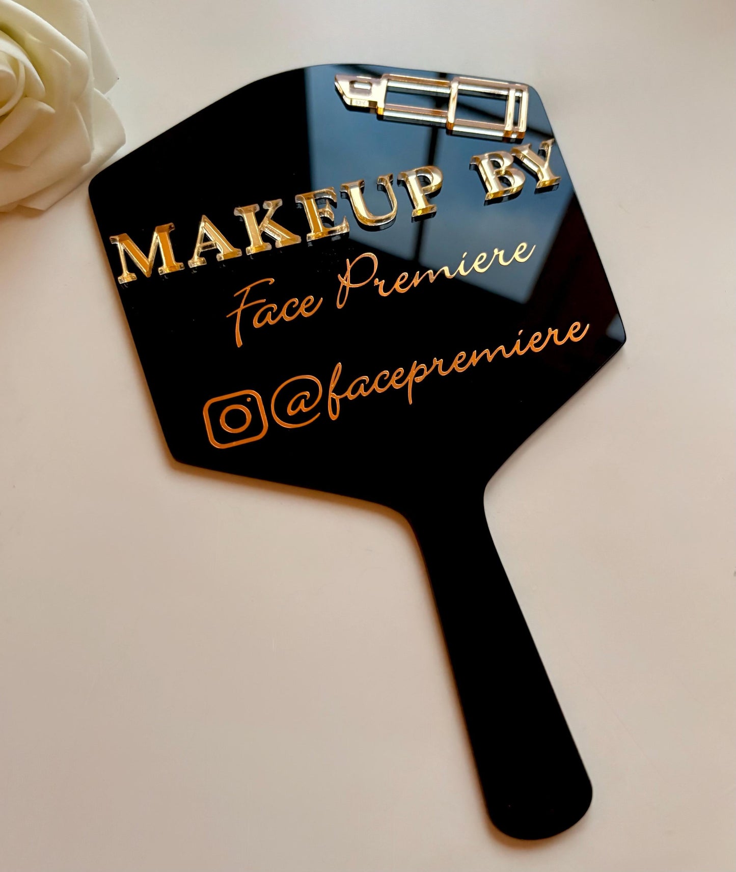 Personalised Makeup By Handheld Mirror | Makeup Artist Gift