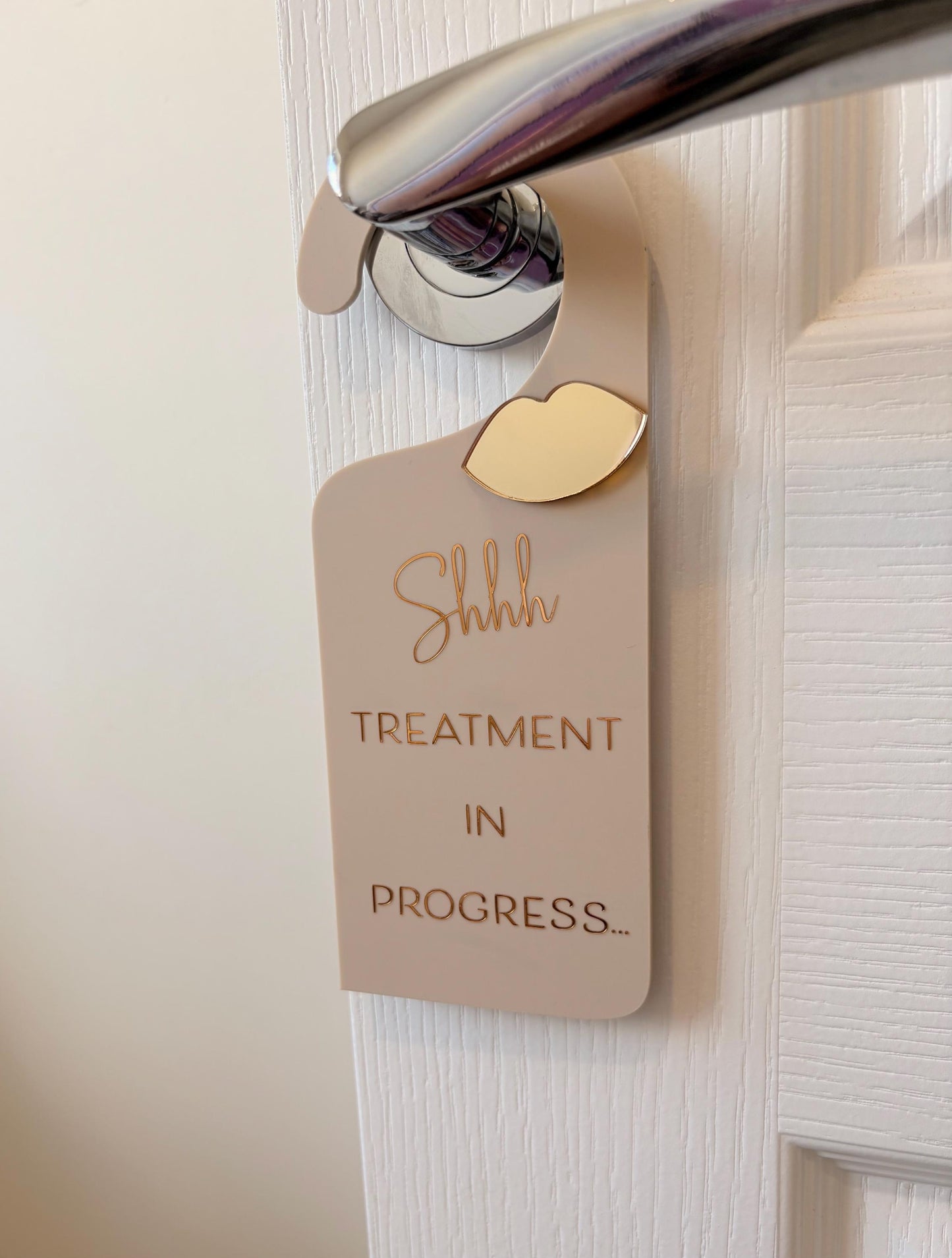 Treatment In Progress Door Hanger | Session In Progress