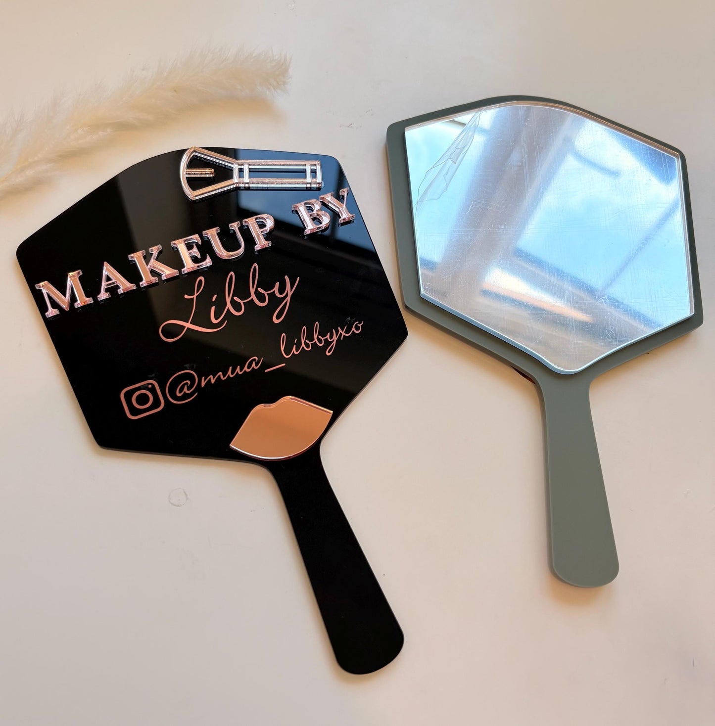 Personalised Makeup By Handheld Mirror | Makeup Artist Gift