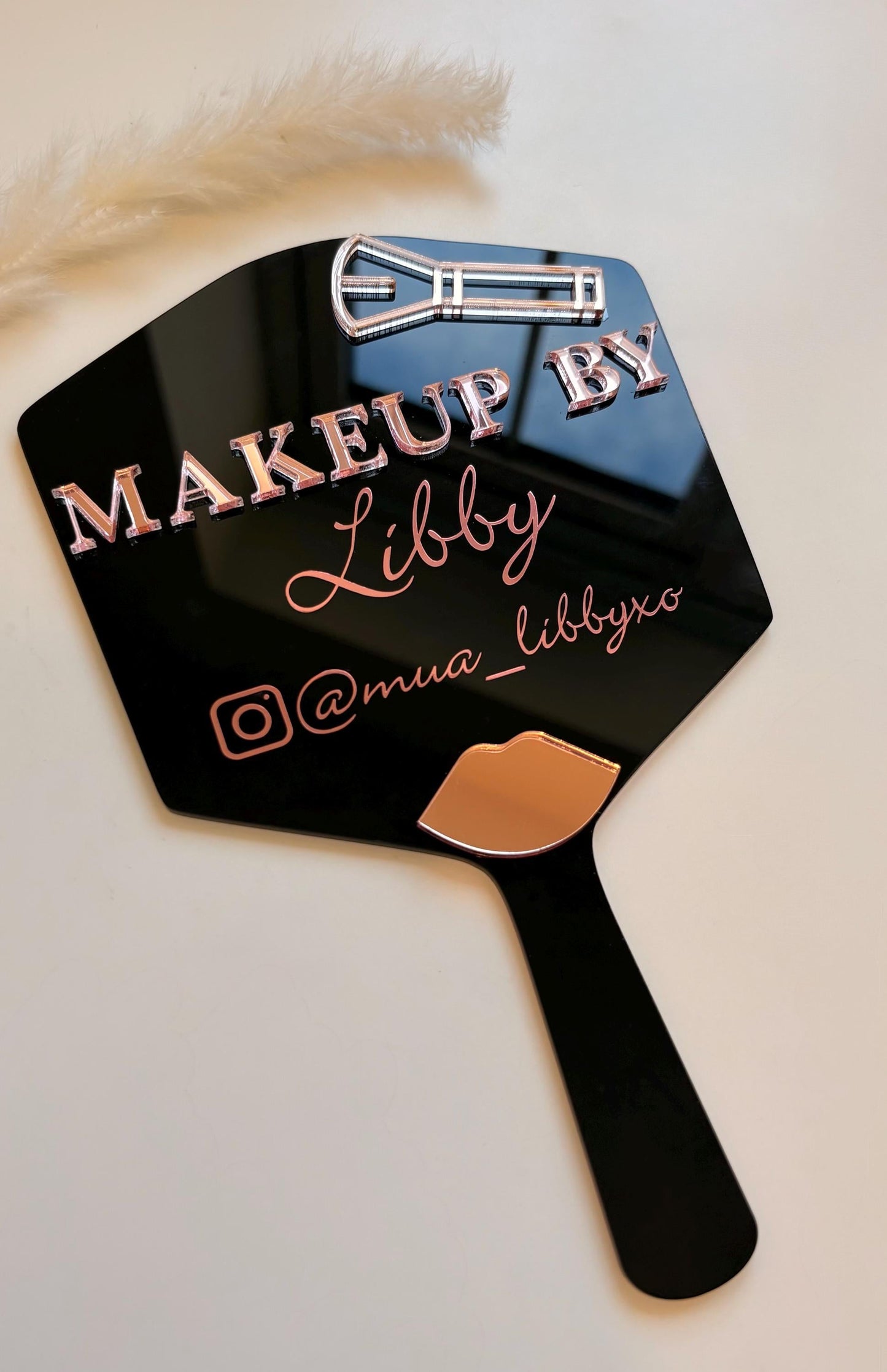 Personalised Makeup By Handheld Mirror | Makeup Artist Gift
