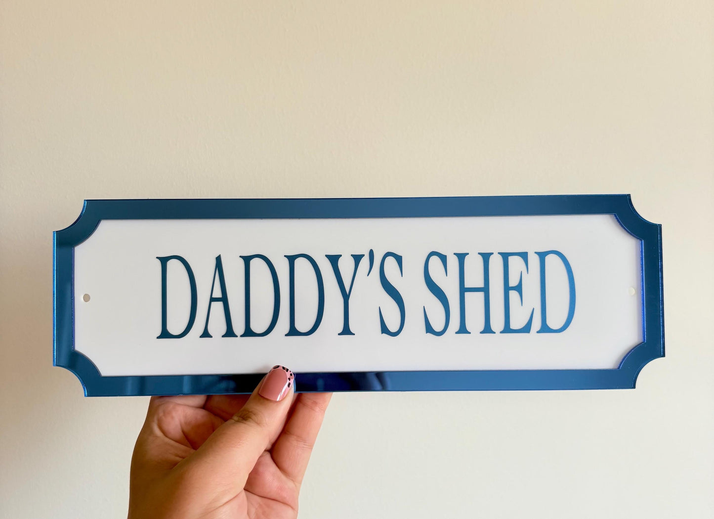 Personalised Street Sign | Fathers Day Gift | Man Cave Sign | Family Name Decor