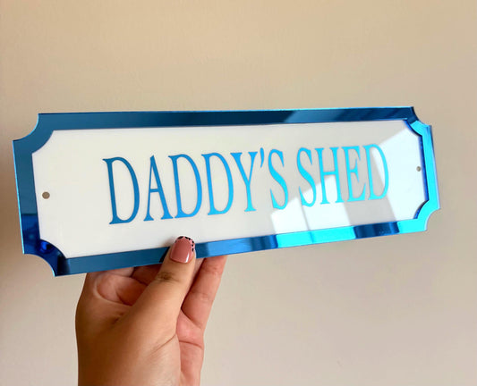 Personalised Street Sign | Fathers Day Gift | Man Cave Sign | Family Name Decor