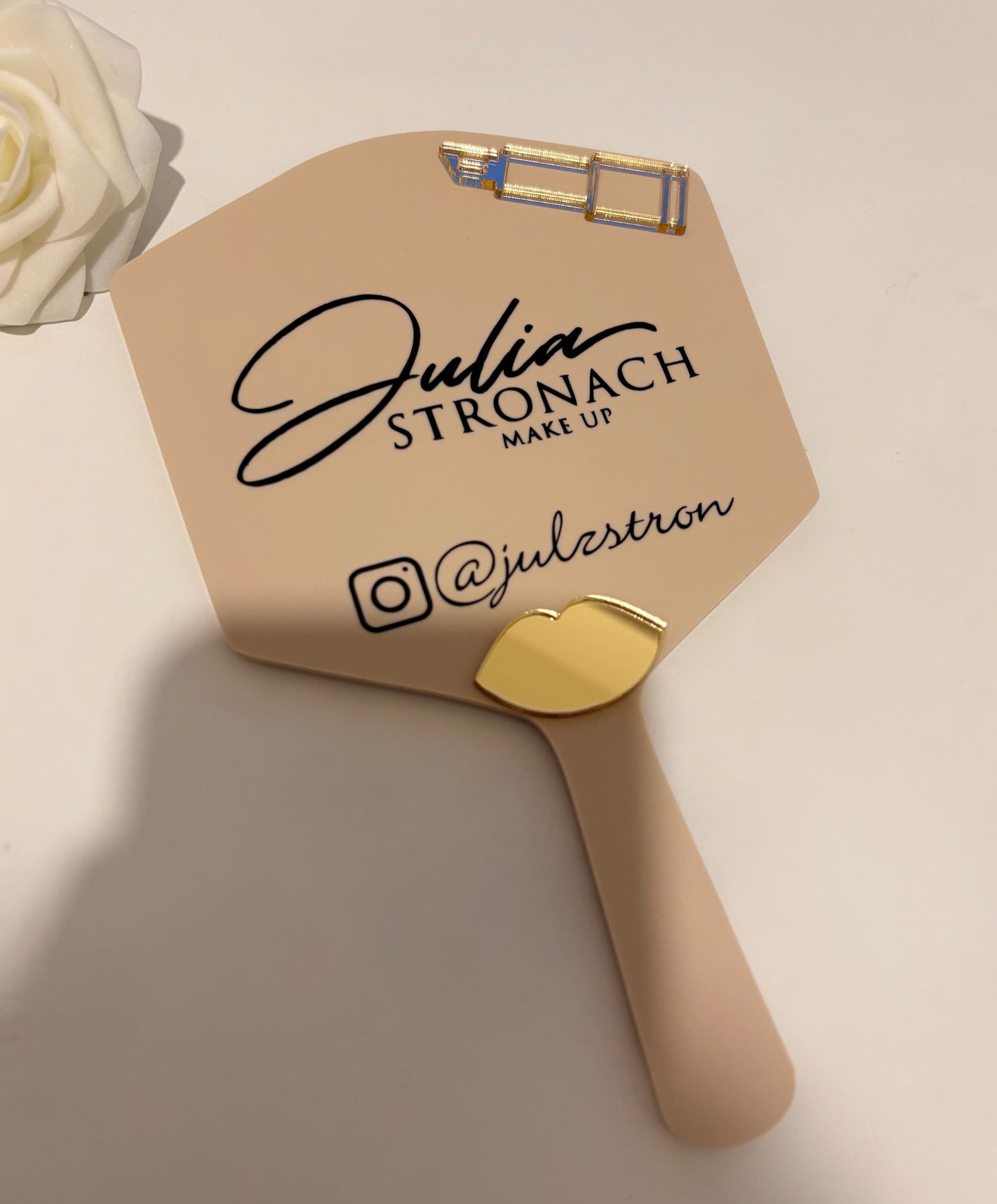 Personalised Makeup By Handheld Mirror | Makeup Artist Gift
